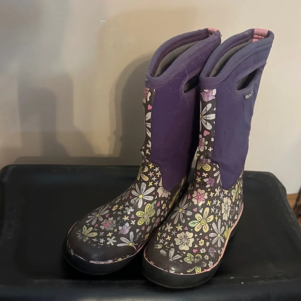 Bogs Dark Purple Boots